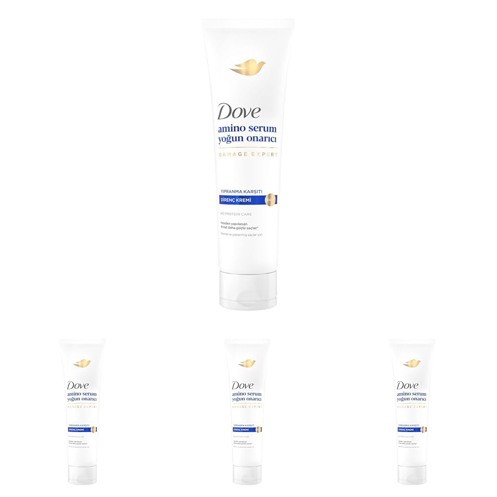 Dove Yıpranma Karşıtı Direnç Kremi Amino Serum Yoğun Onarıcı 150 ml (4 paketi)