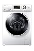 Haier HW100-B14636 Serie 636 Lavatrice 10 Kg a Carica Frontale, 1400 Giri, Trattamento Antibatterico, Libera Installazione, 59.5 * 60 * 85 cm, Bianco, Classe A+++