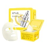 ANUA(アヌア) ビタC グルタチオンセラム デイリーマスクパック(30枚入り) 透明感 ツヤ キメケア 肌トーン 毛穴 保湿 水分 しっとり 混合肌 インナードライ肌 vita c serum daily mask スキンケア【公式・正規品】