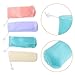 ABOOFAN 8pcs Thickened Foaming Soap Mesh Bags with Hanging Design for Facial Cleansing and Exfoliation Handmade Soap Pouch in Multiple Colors Space-saving Bath Storage