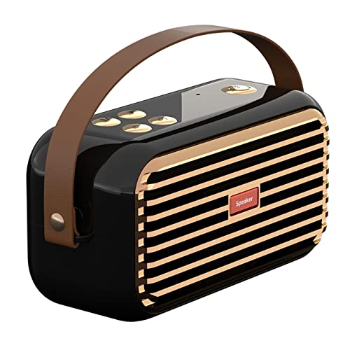 SOMAYEWA Portable Bluetooth Speaker, 16W 360° Surround Sound, Wireless Bluetooth Speaker with Bluetooth 5.0 - Built-in Microphone/TWS/AUX-in/FM Radio