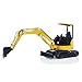 LESU 1/14 Mini RC Hydraulic Excavator PC30 Metal 6CH Valve Digger Hydraulic System Light System Motor Servo ESC RTR ST8 Radio Hobby Grade Model