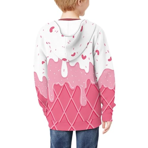 Coloranimal Kids Clothes Full Zip Up Hoody Sweatshirts for Girls and Boys Active Hoodies Ages 6-16year4
