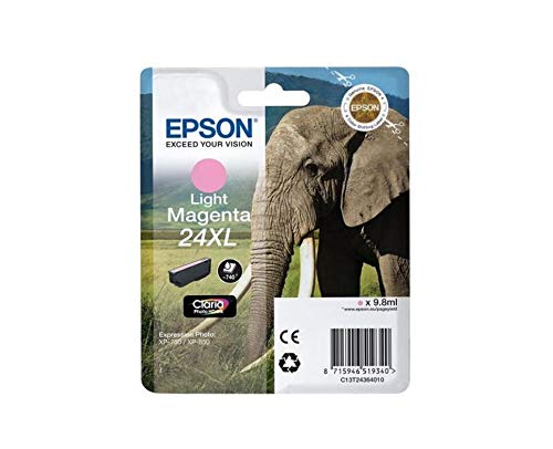 Epson T2436 XL encre magenta clair 9,8 ml pour corriger les impressions ternes sur XP-750 850