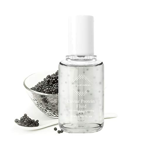 Premium Anti Aging Caviar Protein Fluid, Anti Aging Facial Serum for Face and Neck with Caviar Extracts, High nutrition Serum, Caviar Extracts Serum, 50ml/1.69 oz