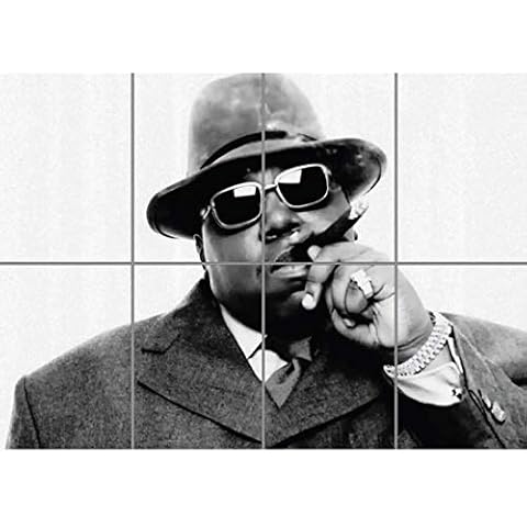 Biggie Notorious Big B.I.G Wall Art Multi Panel Poster Print 47x33 inches Cover