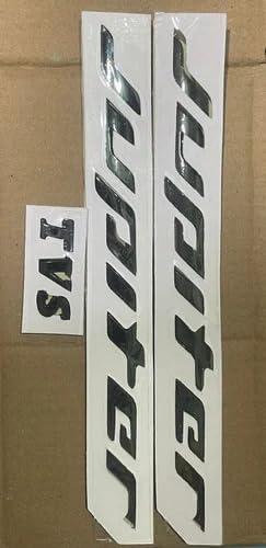 Jupiter Outer Chrome Emblem Badge Logo, Metallic Silver, Automotive Exterior Syling Decal-image-38