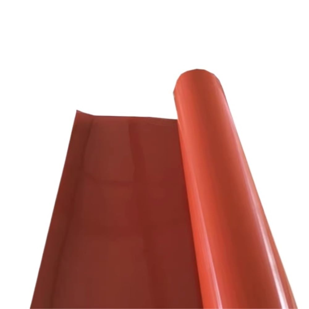 Cuscinetto sigillante in silicone 1 tappetino sottile in gomma siliconica, spessore mm-4 mm, pannello flessibile rosso 500 * 500 for laboratorio