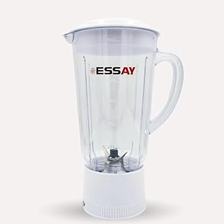ESSAY 1.5L Plastic Jar ONLY for JMG/Juicer Mixer Grinder | Compatible with Bajaj, Maharaja, Prestige, Sumeet, Orient, Crom Price In India