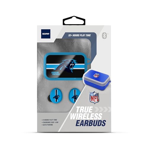 Image of SOAR NFL Wireless Sport Earbuds: Comfortable Fit & Convenient Charging