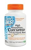 Curcumin from Turmeric Root with Curcumin C3 & BioPerine 1000mg 120 Count, (Packaging May Vary)