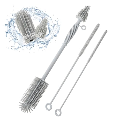 Leucite Flaschenbürste und Strohhalm-Reiniger Set