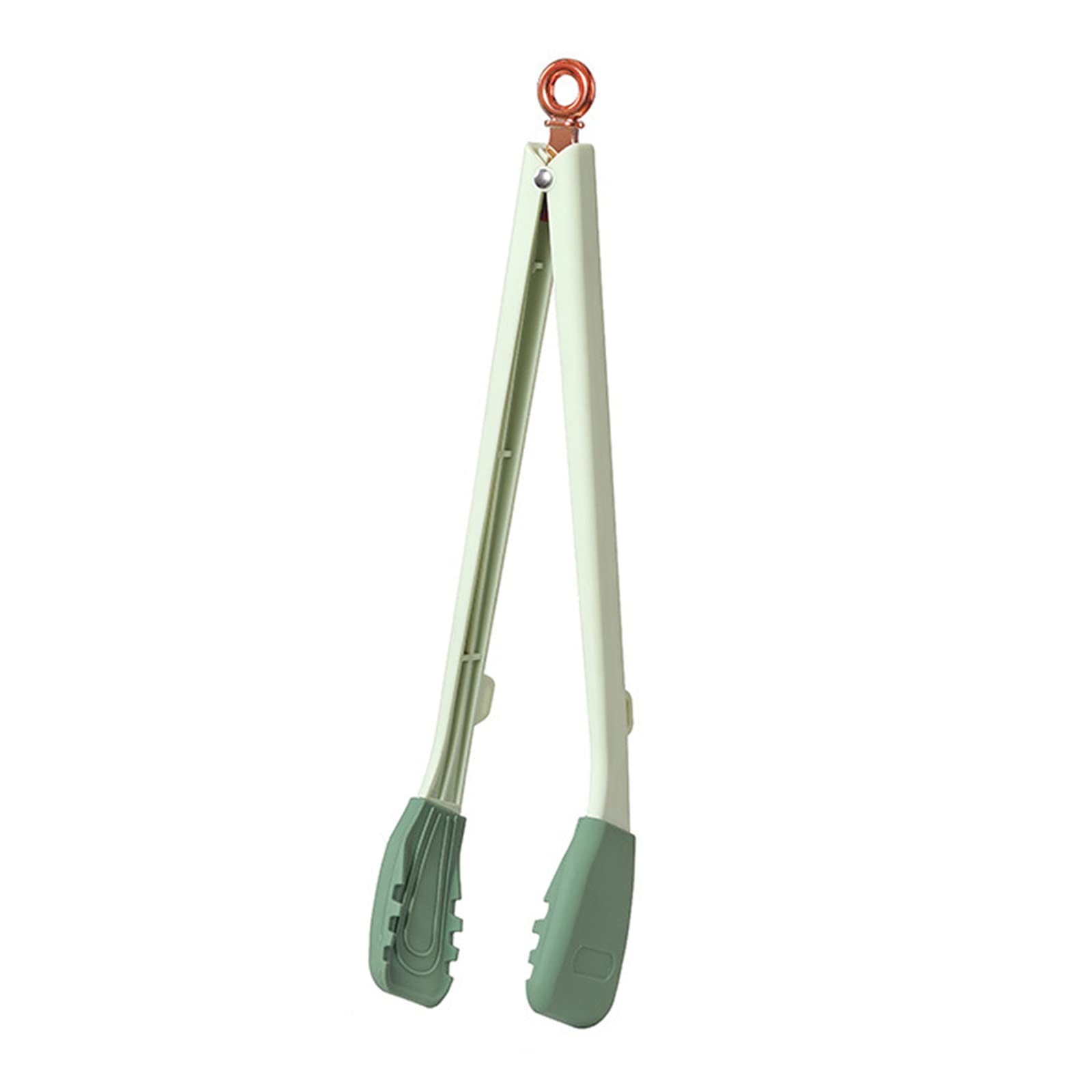 Tsophreniq Food Clip Silicone Tongs Barbecue Serving Tongs Nonstick Kitchen Clips for BBQ Cooking Food Barbecue Clamps for Grill