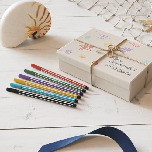 Wysokiej jakości flamaster - STABILO Pen 68 Rollerset piórnik zawierający 30 szt.