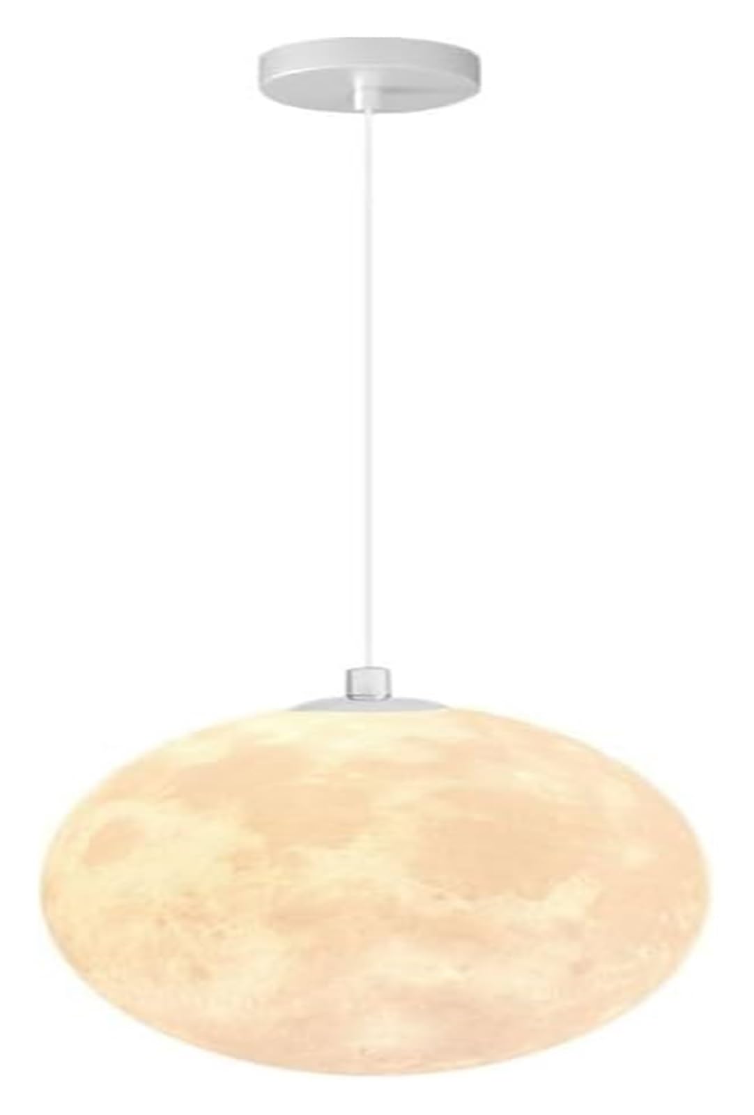 Luminaire suspendu lune diffuseur de lumière douce grand format E27 40cm - 8