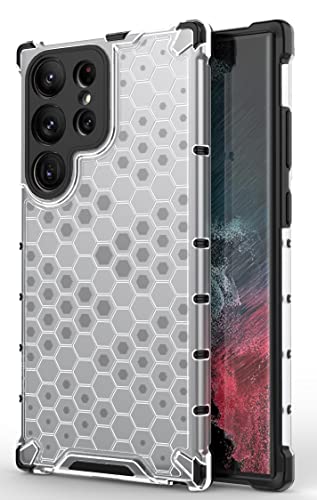 Image of Glasgow Back Case Cover Designed for [ Samsung Galaxy S23 Ultra 5G ] (Stylish Look | Shock Proof) - Transparent