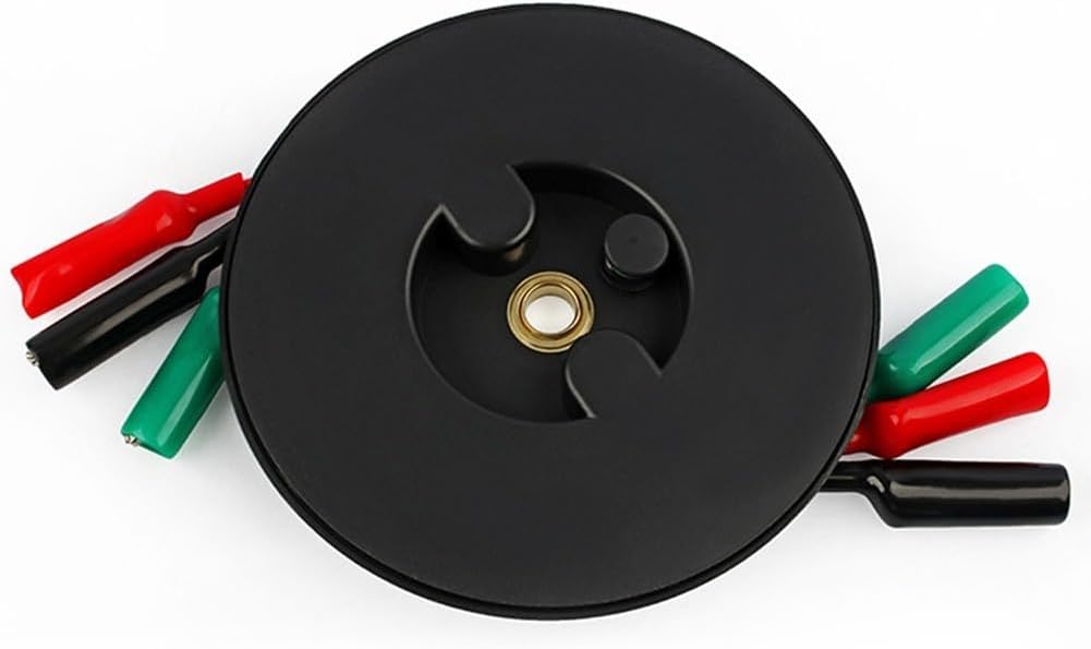 Zilimontt Retractable Multimeter Test Lead Extension Wire Reel 3m/6m Plastic Spool with Alligator Clip for Automotive Electrical Testing and Inspection Tools(300cm) Zilimontt Retractable Multimeter Test Lead Extension Wire Reel 3m/6m Plastic Spool with Alligator Clip for Automotive Electrical Testing and Inspection Tools(300cm)