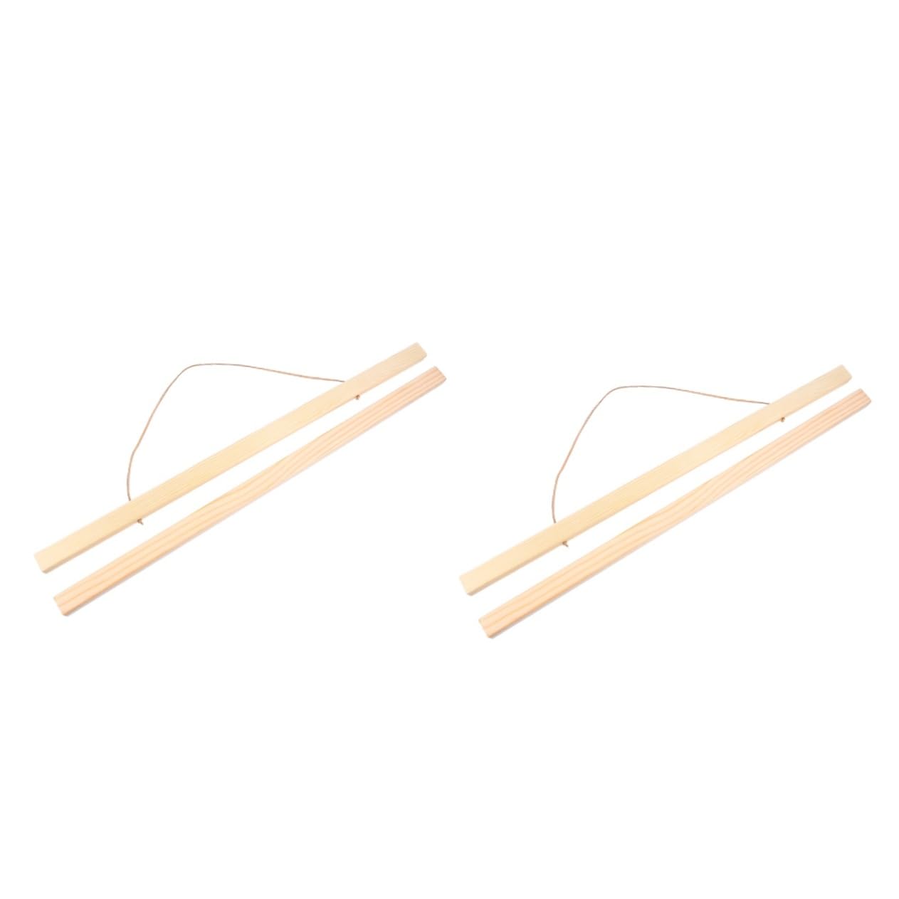 ABOOFAN 2stücke Magnetische Holz Posterleiste Aus Kiefer Einfaches Aufhängen Von Bildern Und Postern Für Zuhause Flexibles Design Mit Starkem Halt Für Kunstwerke Und Drucke