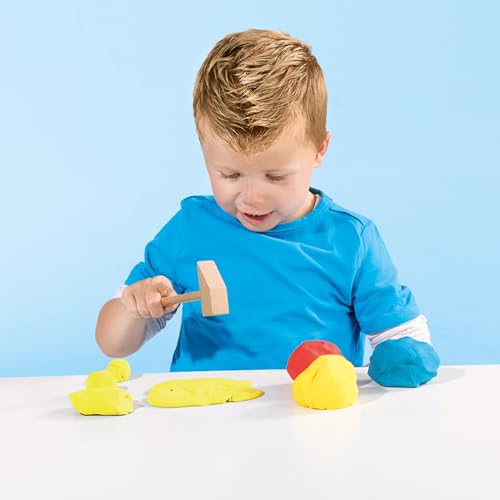 Pâte à modeler SES Creative avec outils 3x90g pour bébé dès 1 an - 4