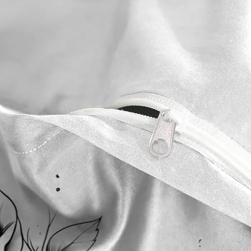 Housse de Couette Crâne Hypoallergénique en Microfibre Douce - 8