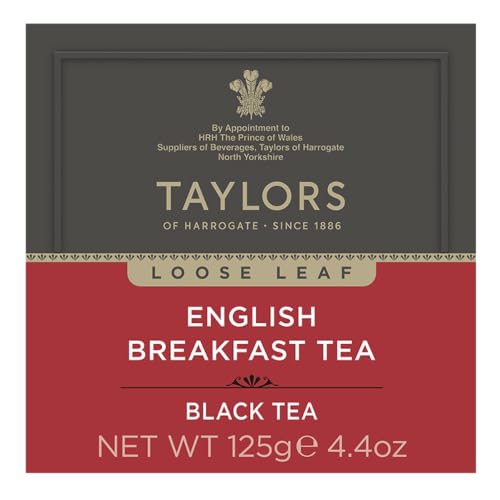 Image of Taylors of Harrogate English Breakfast Loose Leaf, 4.41 oz (Pack of 1)