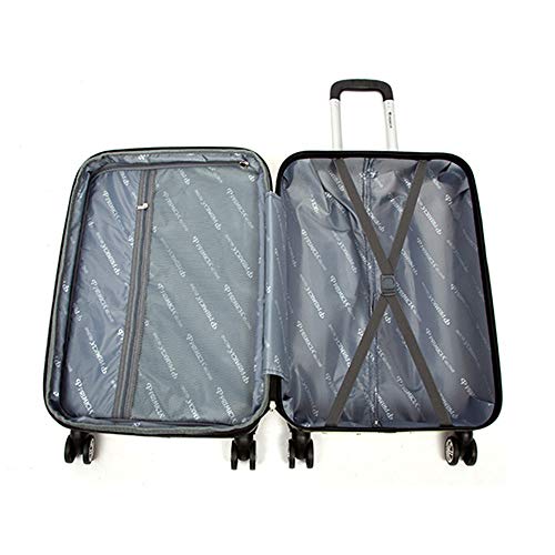 Malas viagem Primicia Abu Dhabi ABS Rodas duplas 360° Pequena e Média - Amarela