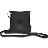 Pangea NHL Atlanta Thrashers Schwarz Leder Damen Handtasche Mini