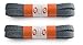 OrthoStep Flat Athletic Dark Gray 36 inch Shoelaces 2 Pair Pack