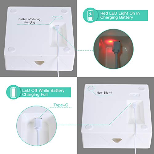 Migipaws Cat Toys, Interactive Automatic 7 Holes Mice Whack-A-Mole, Ultra Fun Smart Teaser Toy for Indoor Cats, USB Rechargeable, 4 Pieces Feather Refills… - Image 7