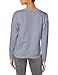 Hanes Women's V-Notch Pullover Fleece Sweatshirt, Light Steel, S