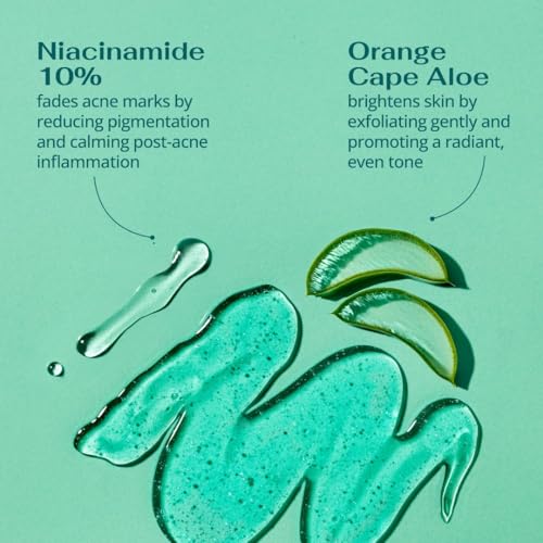 Image of Aloe&Me Pigment Clear Gel Facewash, Niacinamide and Orange Cape Aloe, for Oily to Sensitive Skin, 100 ml