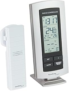 Stacja pogodowa WS 9140-IT z zegarem radiowym i wyświetlaczem temperatury wewnętrznej i zewnętrznej