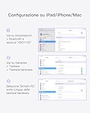 Zoom IMG-1 inateck tastiera bluetooth con touchpad Zoom IMG-1 inateck tastiera bluetooth con touchpad
