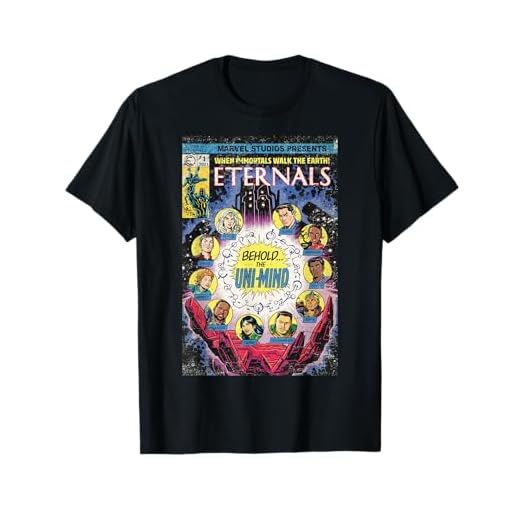 Marvel Eternals Vintage Comic Cover T-Shirt