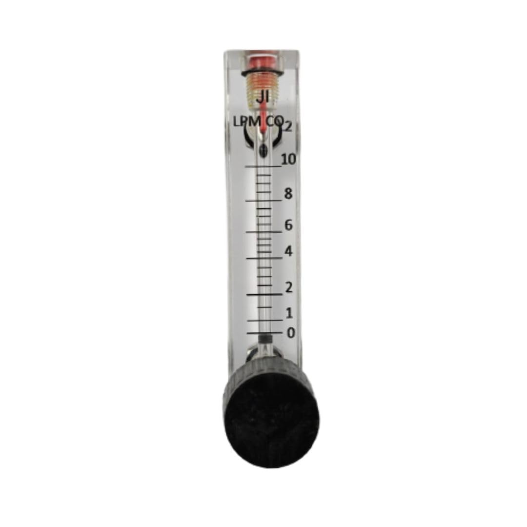 "Ji" Acrylic Tube Rotameter for CO2 Flow Measurement - Range 0-10 LPM - Control Valve and Stainless Steel Connection - Precision Gas Flow Monitoring for Industrial and Laboratory Use (B09P3R5WF9) Amazon Price History, Amazon Price Tracker
