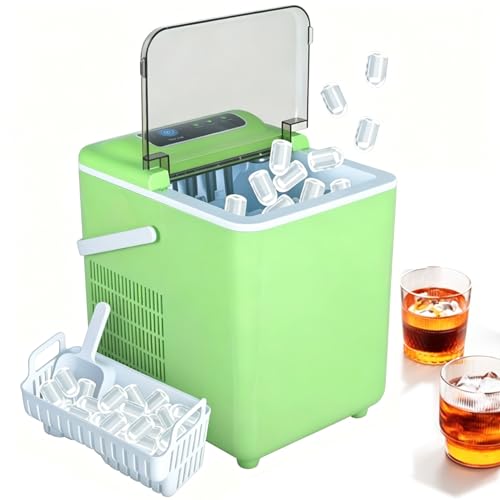 Fabricadora de hielo compacta para cocina doméstica miniatura 1
