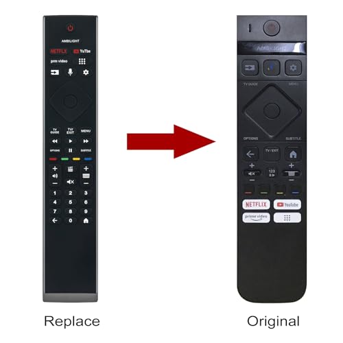 VINABTY New 398GM10BEPHY0001CR Remote Replaced for Philips TV 50PUS8897/12, PUS8818,65OLED908 - Image 2