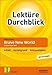 Produktbild Aldous Huxley: Brave New World. Schöne neue Welt - Buch mit Info-Klappe: Inhalt - Hintergrund - Interpretation