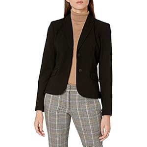 Calvin Klein Women’s Two Button Lux Suit Blazer