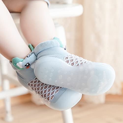 Sneakers Boys Size 5 Infant Boys Girls Animal Prints Cartoon Socks Shoes Toddler Rubber Sole Baby Shoes Boy4