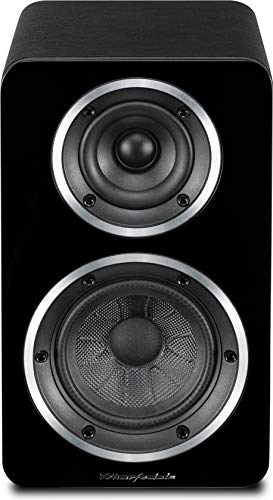 Wharfedale Diamond Active A1 Paire d’enceintes d’étagère Noir - Les Beatles, Paul McCartney, John Lennon, RIngo Starr, George Harrison Wharfedale Diamond Active A1 Paire d'enceintes d'étagère Noir