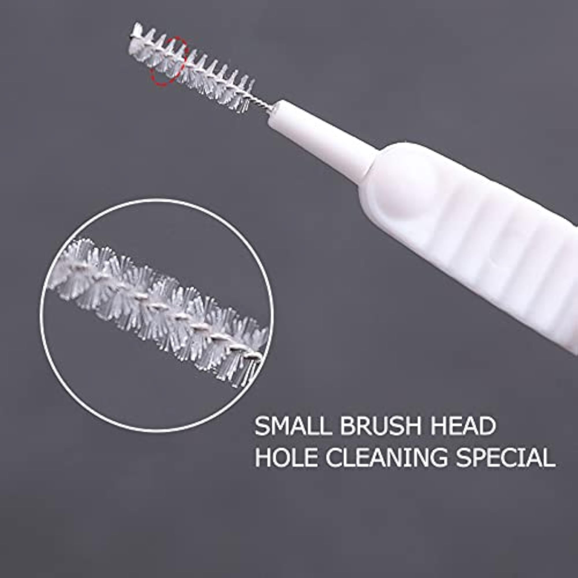 Long Straw Brush for Shower Head Cleaning, Durable