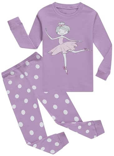 Image of KikizYe Little Big Boys Long Sleeve Pajama Sets 100% Cotton Pjs