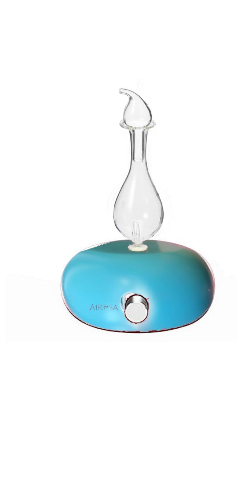Airosa Waterless Aromatherapy Nebulizer: Limited Edition Vase (Blue Caribbean)