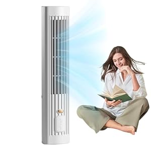 Generic Turmventilator NL3R63 Weiß Bladeless