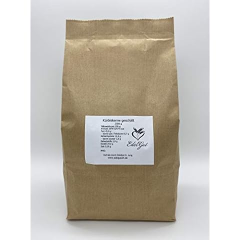 Kürbiskerne 2,5 kg geschält naturbelassen vegan Bäcker Qualität 2500 g Cover
