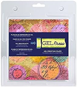 Gel Press Monoprinting Plate 6x6 inch / 15.2x15.2 cm - 10800