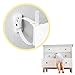 6 Sets Furniture Straps Baby Proofing Wall Anchors, Anti Tip Furniture Kit Wall Straps Anchor Furniture to Wall Keeping Baby Pet Safety from Falling Furniture, Adjustable Nylon Earthquake Straps