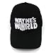 Wayne's Hat Embroidered Trucker Unisex Adult Adjustable Black Baseball Hat Cap