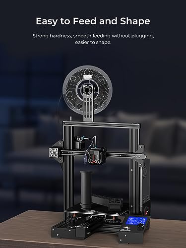 Image of Creality Carbon Fiber Filament 1.75mm, 3D Printer Filament, 1kg (2.2lbs) Spool, No Warp Enhanced Toughness, ±0.03mm Accuracy Printing Filament, for K1C / K1 Max & More (Carbon Fiber)